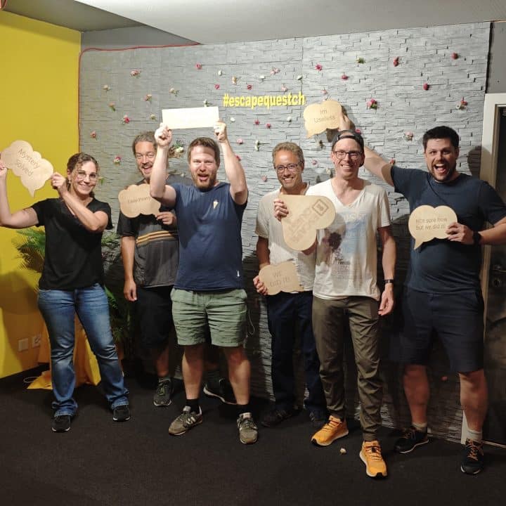 Escape Room Challenge gemeistert!