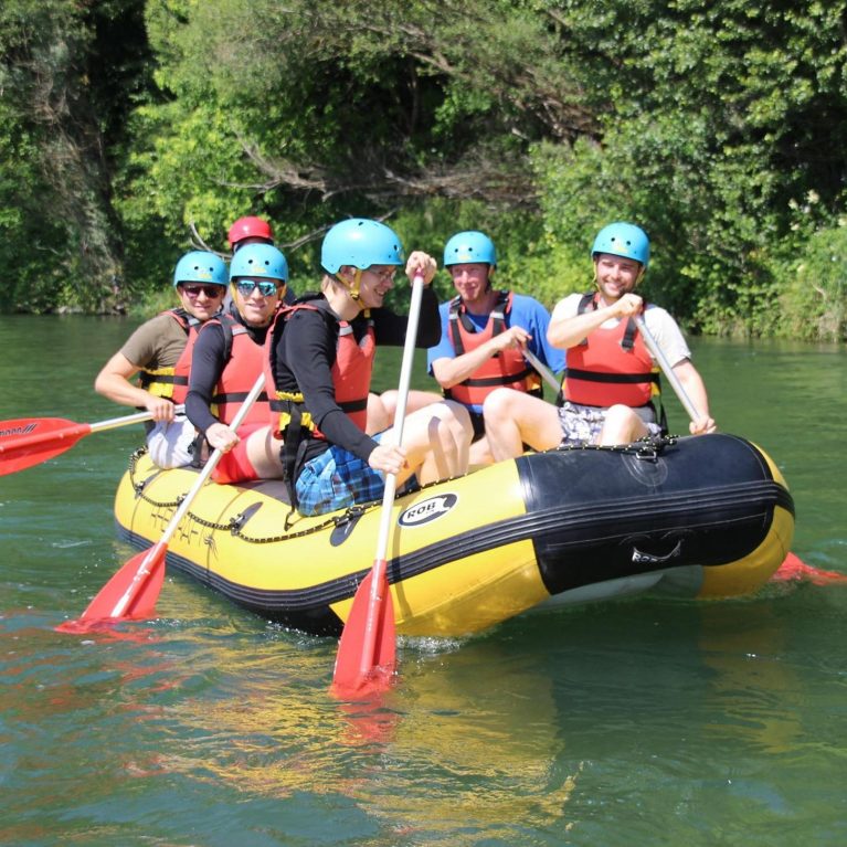 Team Automation Basel auf dem Altrhein